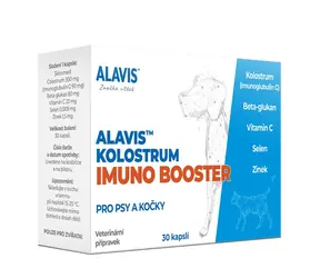 ALAVIS Colostrum Imuno Booster 30 Kapseln / zur Unterstützung der Immunität, Vitalität und Erholung von Hunden und Katzen