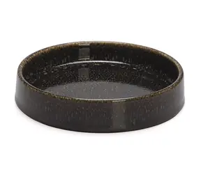 Designed by Lotte Jace, schwarz, 15 cm / Keramiknapf für Katzen 