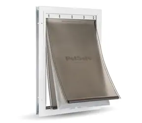 PetSafe Extreme Weather M / Aluminiumtür / 276 x 397 mm / Öffnung: 209 x 311 mm / max. 18 kg