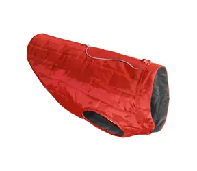 Kurgo Loft Wasserdichte Jacke für Hunde, Chili Red/Charcoal, Größe - XS