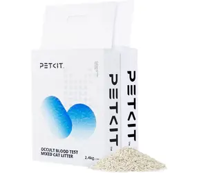 PetKit Katzenstreu-Mischung mit Test auf okkultes Blut - 1 Stück / Katzenstreu / 2,4 kg