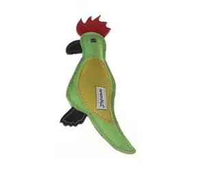 animALL Spielzeug Papagei Leder farbig 22 cm
