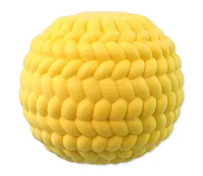 Dog Fantasy Toy - Ball TPR-Schaum gelb 6 cm