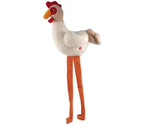 Dog Fantasy Spielzeug - Jumbo-Huhn quietscht und rauscht 80 cm