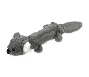 Dog Fantasy Toy - Recyceltes Spielzeug Koala mit PET-Flasche, Quietscher und raschelndem Schwanz, 50 cm
