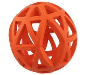 Dog Fantasy Toy - Lochball orange 12,5 cm