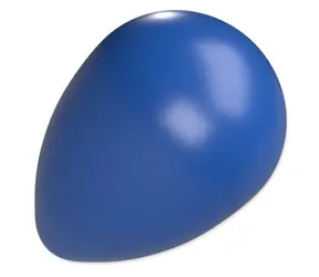 Dog Fantasy Toy - Eggy Ball Eiform blau 13x18,5cm
