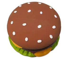 Dog Fantasy Toy - Latex-Hamburger mit Sound 8cm