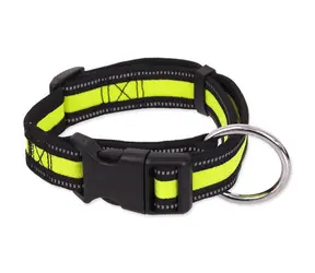 Dog Fantasy Halsband Neopren L limone 3,2x39-60cm