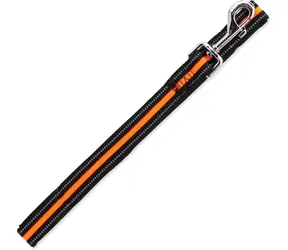 Dog Fantasy Leine Neopren S orange 2x120cm