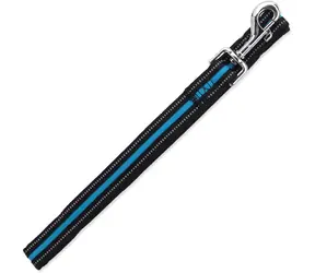 Dog Fantasy Leine Neopren S blau 2x120cm