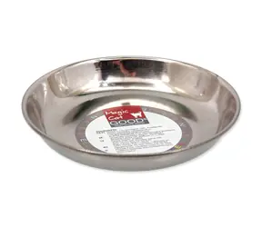 Magic Cat Edelstahl-Flachschüssel 13,5 cm 300 ml