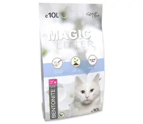 Magic Litter Katzenstreu Bentonit Ultra White 10l