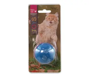 Magisches Katzenspielzeug - Ball mit Gewicht blau-lila 5cm
