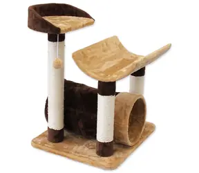 Magic Katzenbett Fiona braun 58x49x72cm