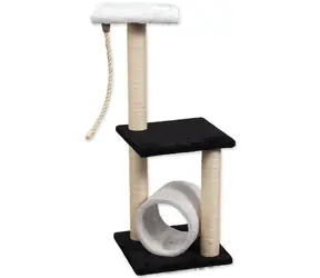 Magic Katzenliege Andrea beige-schwarz 35x35x85cm