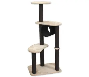 Magic Katzenliege Sabina beige-schwarz 55x40x125cm