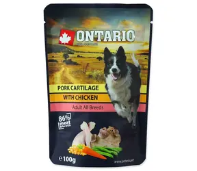 Ontario Schweineknorpelbeutel mit Huhn in Brühe 100g