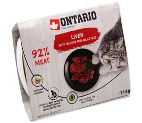 Ontario Leberschale mit Taurin 115 g