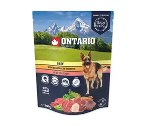 Ontario Beef Tasche mit Gemüse in Brühe 300g
