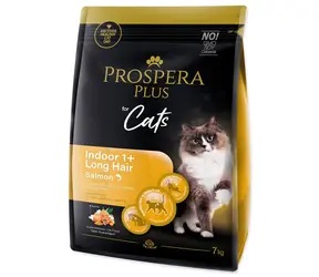 Prospera PLUS Indoor 1+ Lachs Long 7kg / Granulat für erwachsene Katzen