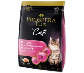 Prospera PLUS Kitten Chicken Healthy Development 2kg / Granulat für erwachsene Katzen