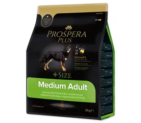 Prospera PLUS Medium Adult Huhn mit Reis 3kg / Granulat für erwachsene Hunde 