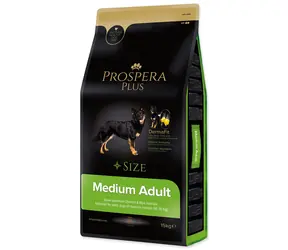 Prospera PLUS Medium Adult Huhn mit Reis 15kg / Granulat für ausgewachsene Hunde 