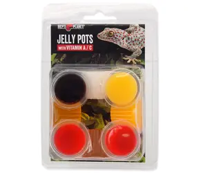Repti Planet Feed Jelly Pots Gemischt 8 Stück