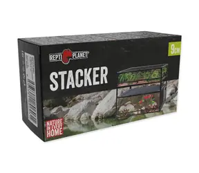 Repti Planet Terrarium-Stapeladapter 9 cm, 4 Stück
