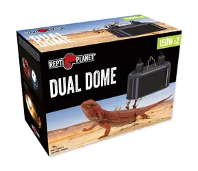 Repti Planet Beleuchtung Dual Dome 2x 150W