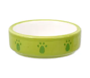 Kleintiere Keramiknapf für Hamster grün 8,5x3cm 80ml