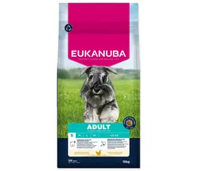 Eukanuba Adult Small reich an frischem Huhn 15kg / Granulat für Hunde / für kleine Rassen