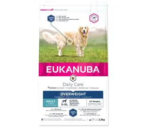 Eukanuba Daily Care Excess Weight 2,3kg / Trockenfutter für Hunde / Übergewicht 