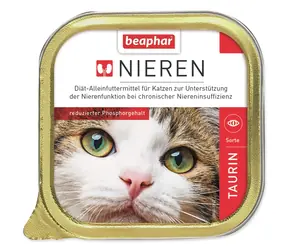 Beaphar Pâté Nierendiät für Katzen mit Taurin 100g
