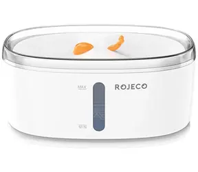 Rojeco Haustier-Trinkbrunnen, kabellos, 2,5 l