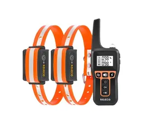 Rojeco PD5291000m Hundeerziehungshalsband mit 2 Halsbändern