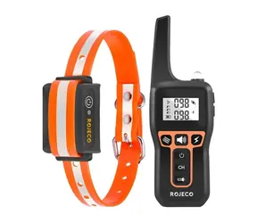 Rojeco Elektrisches Antibellhalsband 1000m PD529 (orange)