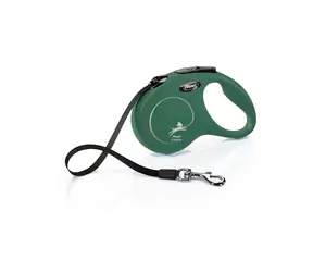 Flexi Classic S Riemen 5 m olivgrün / Leine 