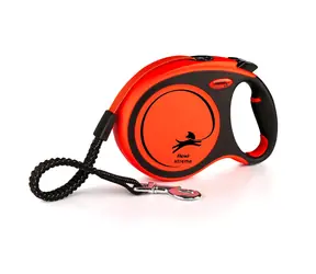 Flexi Xtreme L Klebeband 8 m orange / Leine 