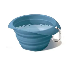 Kurgo Faltbarer Hundenapf Blau 710 ml