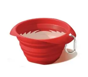 Kurgo Faltbarer Hundenapf Rot 710 ml