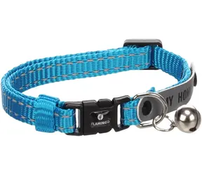 Flamingo Jaggo Katzenhalsband Blau