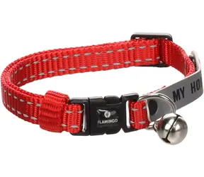 Flamingo Jaggo Katzenhalsband Rot