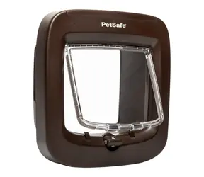 PetSafe SMART Mikrochip-Tür Braun
