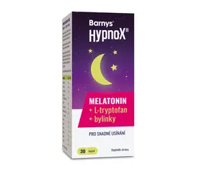 Barnys HypnoX® Melatonin, L-Tryptophan und Kräuter 30 Kapseln