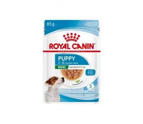 Royal Canin Mini Puppy 85 g / Beutel für Welpen / bis zu 10 Monate