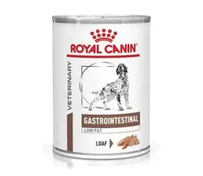 Royal Canin Veterinary Diet Canine Gastrointestinal Low Fat 410 g / Dosenfutter für Hunde / Diät