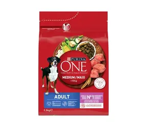 PURINA One Med/Max Adult Lamm & Reis 2,5 kg / Hundefutter