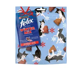 PURINA Felix Winter Mix Truthahn & Cranberries 200 g / Katzenleckerli